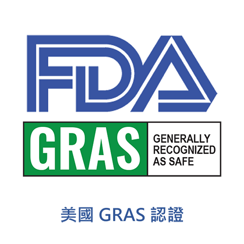 Serrazimes 經美國 FDA GRAS 認證，可安全使用於食品添加及營養補充