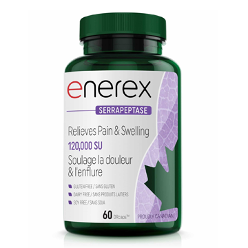 保健品牌 enerex 所推出的鋸齒酵素保健食品，能夠幫助舒緩疼痛及腫脹