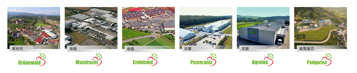古納瓦爾德集團 (Grünewald International) 生產基地遍及奧地利、德國、波蘭與塞爾維亞。