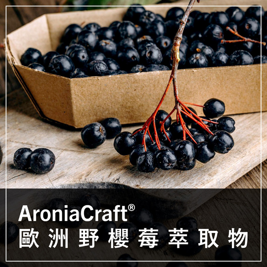 保健食品原料 - 保健原料 - ARONIACRAFT - 野櫻莓萃取物 - ARONIA - CHOKEBERRY - EXTRACT